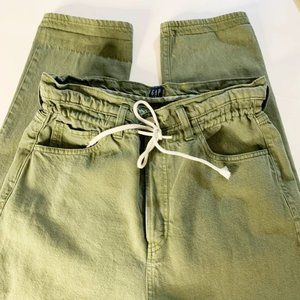 GAP Green Boyfriend Jeans